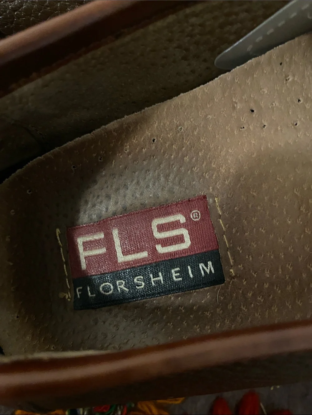 Florsheim Men's Chestnut Brown Leather Penny Loafers